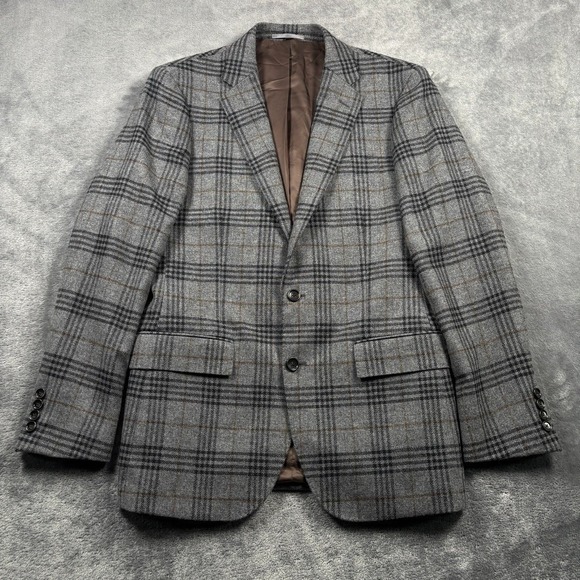 J.CREW Other - J Crew Ludlow Sport Coat Mens 38R Gray Glen Plaid Irish Wool Magee of Donegal